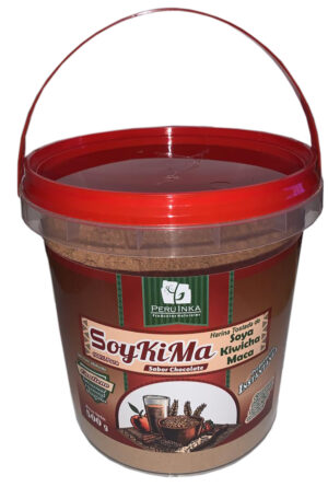 HARINA DE SOYA, KIWICHA Y MACA CHOCOLATE x 500 g
