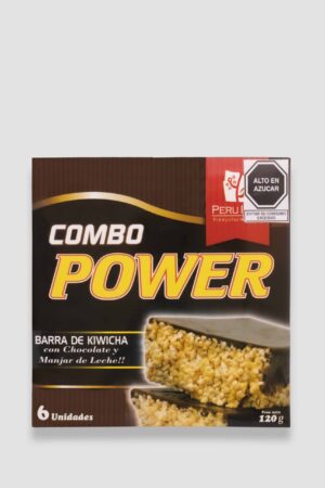 COMBO POWER - KIWI BAR, CHOCOLATE Y MANJAR x 6 unid. x 150 g